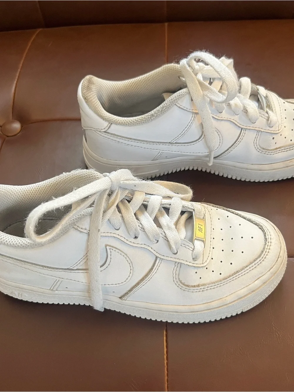 Nike White Low-Top Sneakers